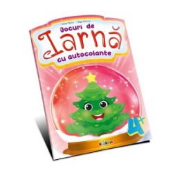 Jocuri de Iarna. Cu autocolante. 4 
