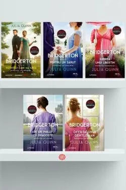 Pachet Seria Bridgerton 1 (incomplet)