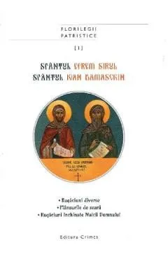 Rugaciuni diverse. Plansurile de seara. Rugaciuni inchinate Maicii Domnului de Ioan Damaschin