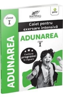 Adunarea. Caiet pentru exersare intensiva - Clasa 1