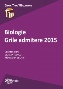 Biologie. Grile admitere 2015