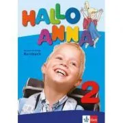 Hallo Anna 2. Lehrbuch mit 2 Audio-CDs. Deutsch für Kinder de Olga Swerlova