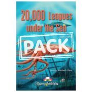 Literatura adaptata pentru copii 20 000 Leagues Under the Sea SET Carte   audio CD
