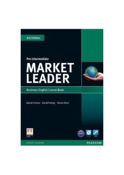 Market Leader 3rd Edition B1 Pre-Intermediate Business English Course Book with DVD-ROM