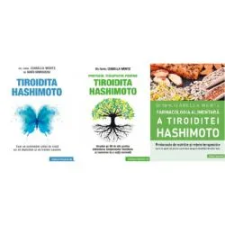 Pachet 3 carti Tiroidita Hashimoto de Izabella Wentz