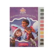 Sa pictam noi aventuri cu Sofia. Carte de colorat cu pensula si acuarele
