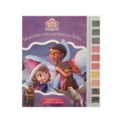 Sa pictam noi aventuri cu Sofia. Carte de colorat cu pensula si acuarele de Disney