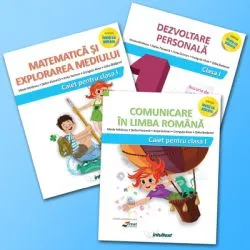 Set clasa I. Comunicare in Limba Romana, Matematica si Explorarea Mediului, Dezvoltare Personala de Mirela Mihaescu
