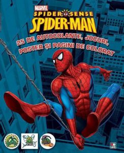 Spider-Man. 25 de autocolante, jocuri, poster si pagini de colorat