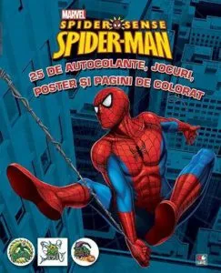 Spider-Man. 25 de autocolante, jocuri, poster si pagini de colorat