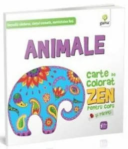 Animale. Carte de colorat ZEN