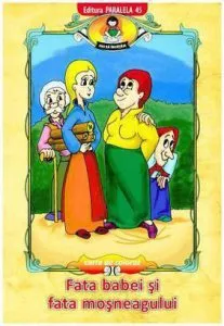 Fata babei si fata mosneagului - carte de colorat de Ionel Nedelcu