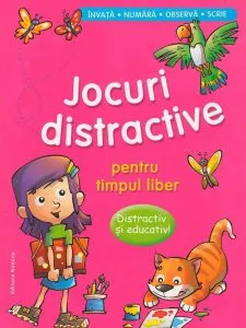 Jocuri distractive pentru timpul liber - roz de Ioana Suilea