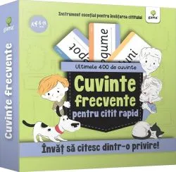 Kit. Ultimele 400 de cuvinte frecvente pentru citit rapid. 4-8 ani de Autor Anonim