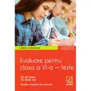 Limba si comunicare. Evaluare pentru clasa a 6-a, teste de Elena Sticlea