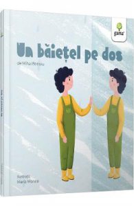 Un baietel pe dos