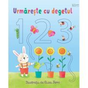 Urmareste cu degetul 123 (Usborne)