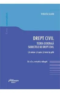 Drept civil. Teoria generala. Subiectele de drept civil de Violeta Slavu