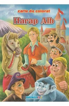 Harap Alb. Carte de colorat