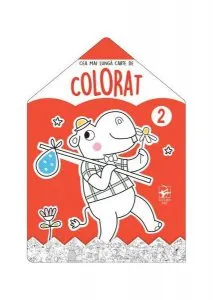 Hipopotamul. Cea mai lungă carte de colorat