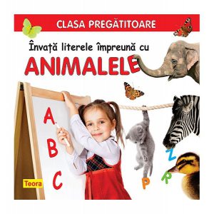Învață literele împreună cu animalele. Clasa pregătitoare