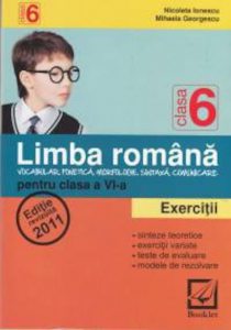 Limba romana. Exercitii pentru clasa a VI-a