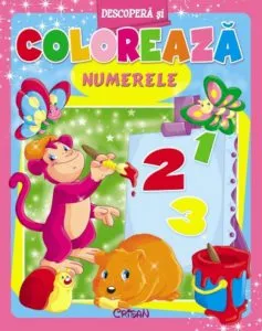 Numerele. Descopera si coloreaza