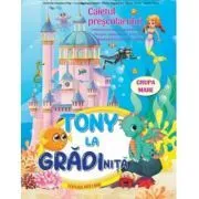 Tony la gradinita. Caietul prescolarului. Grupa mare de Cristina Ipate-Toma