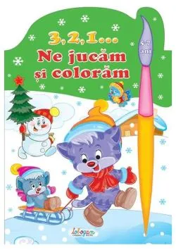 3, 2, 1… Ne jucăm și colorăm 5-7 ani