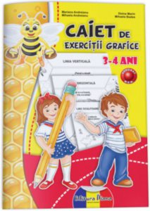 Caiet de exercitii grafice, 3-4 ani 2016