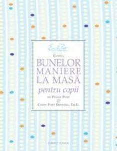 Codul bunelor maniere la masa pentru copii