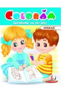 Coloram impreuna cu cei mici. Animale