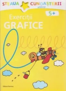 Exercitii grafice. 5 ani+ (coperta galbena) de Birgit Fuchs