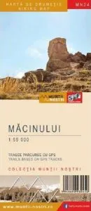 Munții Măcinului. Hartă de drumeție - Munții noștri