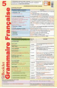 Plansa Grammaire Francaise 5