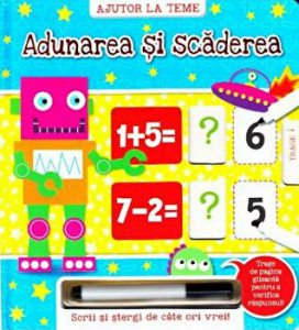 Scrii si stergi de cate ori vrei. Adunarea si scaderea. Ajutor la teme