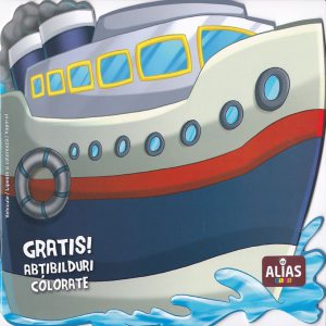 Vaporul. Carte de colorat
