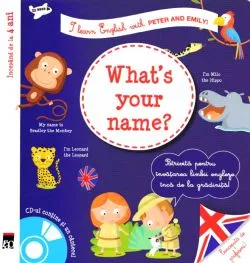 What's your name?CD - I learn English with Peter and Emily de Christophe Boncens