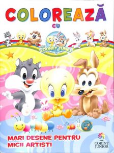 Coloreaza cu Baby Looney Tunes. Mari desene pentru micii artisti