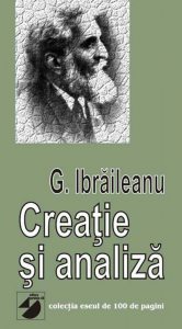 Creatie si analiza. Note pe marginea unor carti