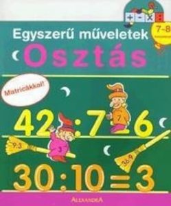 Egyszeru muveletek: Osztas - Matricakkal! 7-8 eveseknek