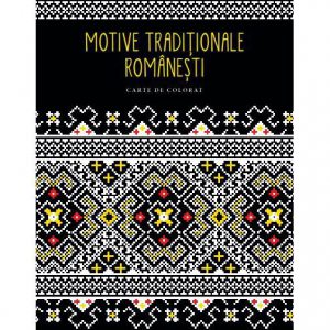 Carte De Colorat - Motive Traditionale Romanesti