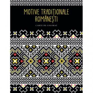 Carte De Colorat - Motive Traditionale Romanesti
