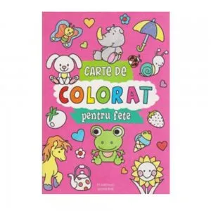 Carte de colorat pentru fete