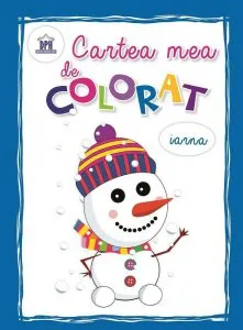 Cartea mea de colorat - Iarna