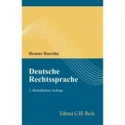 Deutsche Rechtssprache. Editia 2 de Remus Racolta