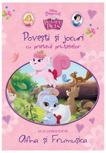 Disney. Poveşti şi jocuri cu prietenii prinţeselor. Să le cunoaştem pe Afina şi Frumuşica