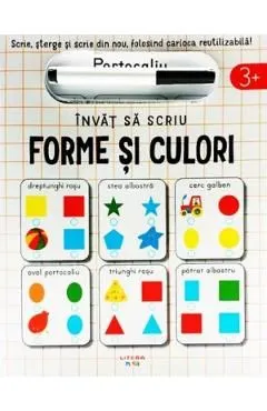 Invat sa scriu. Forme si culori de Anton Poitier