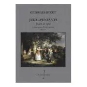 Jeux d'enfants. 12 piese pentru pian la 4 maini de Georges Bizet