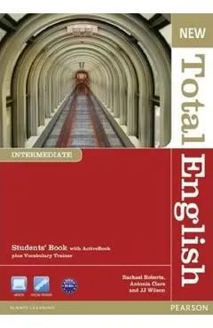 New Total English Intermediate Students' Book with Active Book Plus Vocabulary Trainer de Antonia Clare